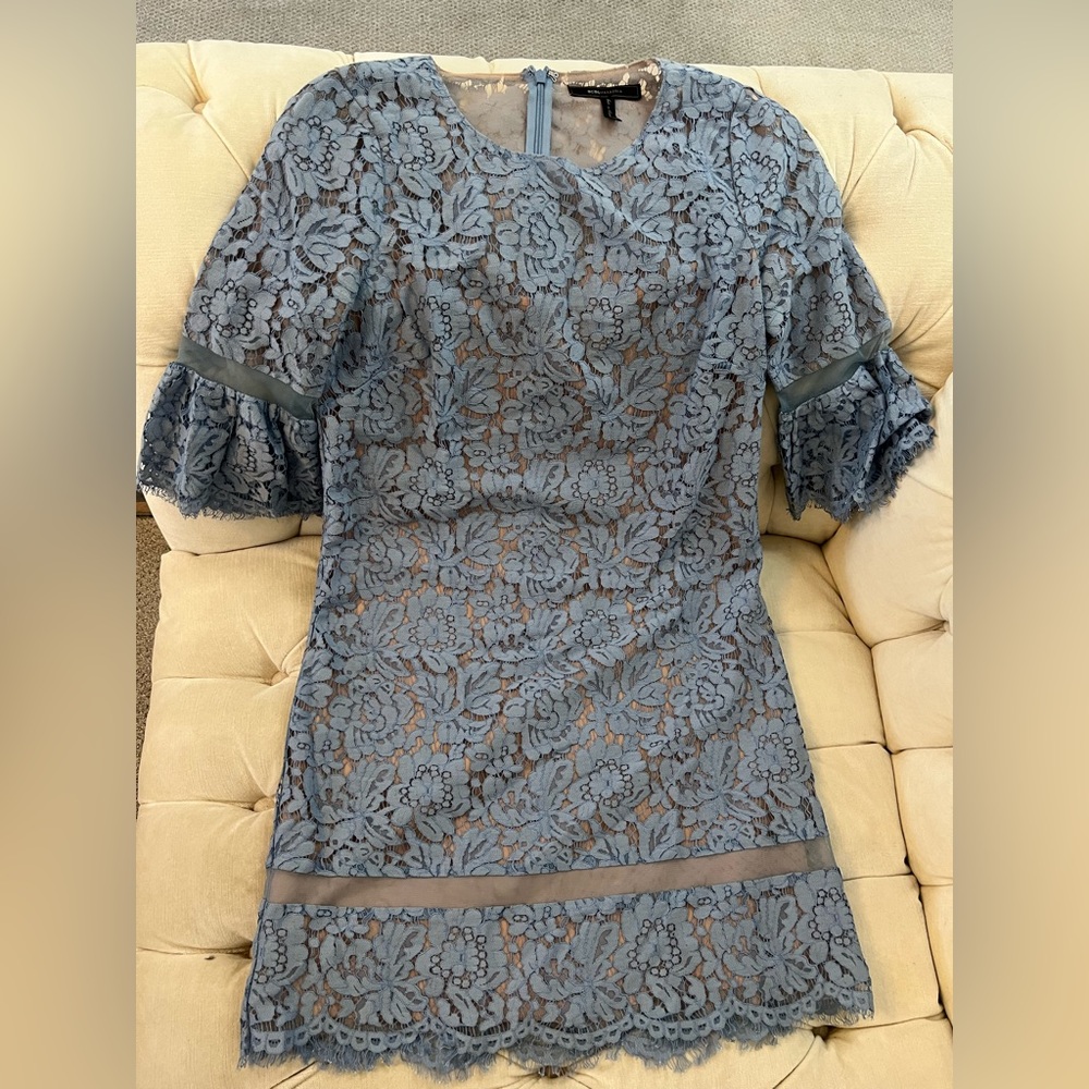 BCBG Maxazria Lace A-Line Dress